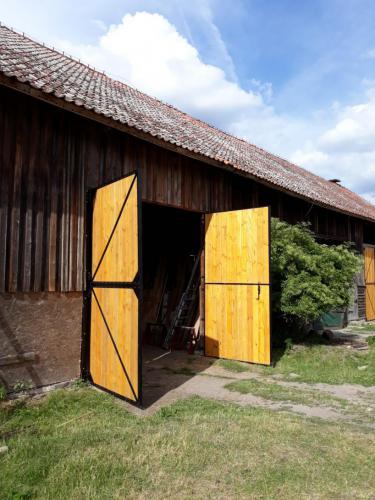 Drzwi do stodoły Mazury